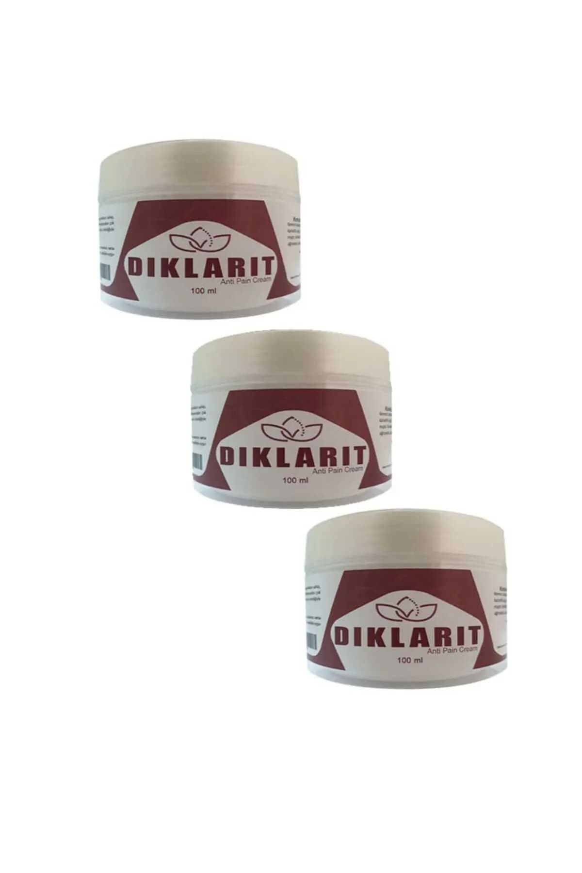 Diklarit Rahatlama Kremi 100 ml x 3 Adet