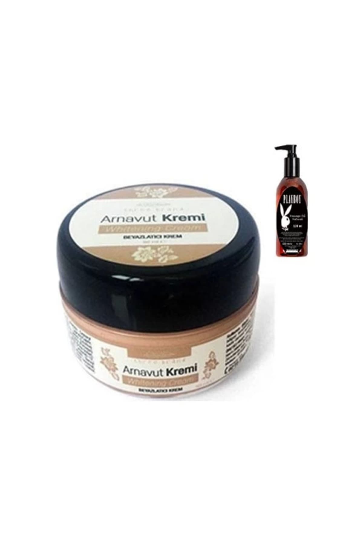 Gralex Arnavut Kremi Aklık Kremi Beyazlatıcı Three Brand Krem 50 ml + Masaj Yağı