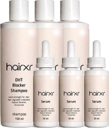 Hairxr 3 x 150 mŞampuan ve Serum