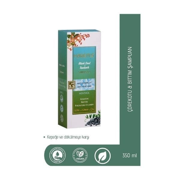 Şampuan & Çörekotu Ve Mentol Şampuan 350ML
