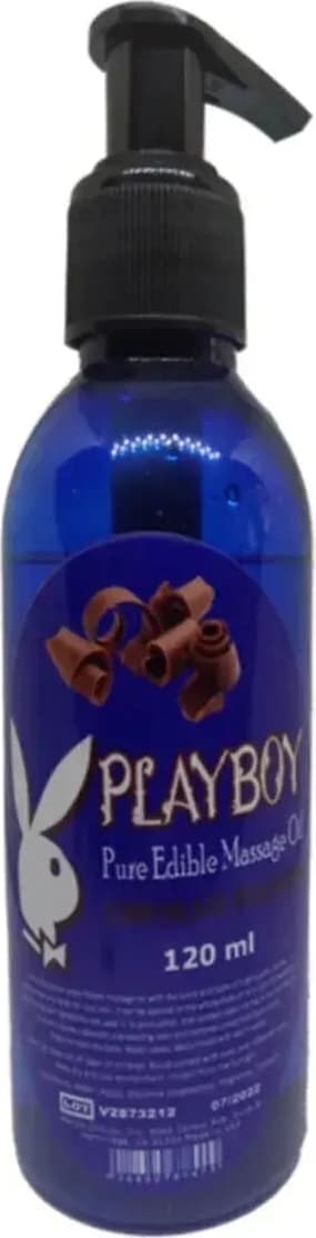 Playboy Pure Edible Massage Oil 360 ml Çikolata Aromalı Masaj Yağı x 3 Adet