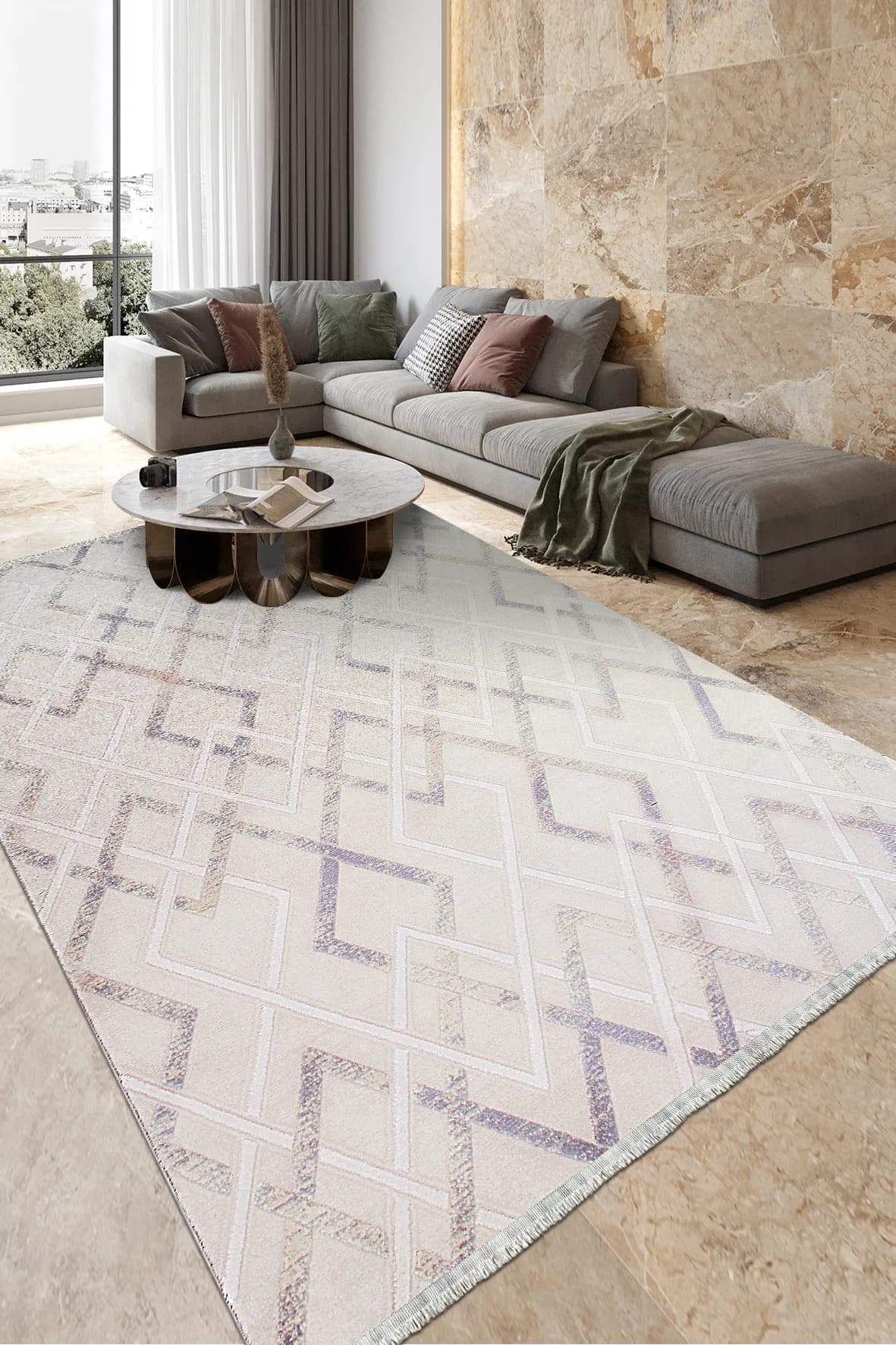 YoudayHomeCollection GASPİNA Model Oturma Odası Halısı