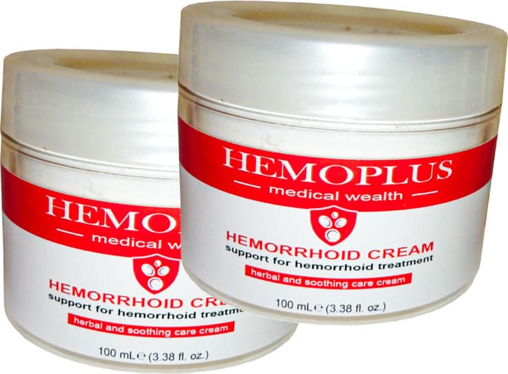 Hemoplus Krem 150 ml Ölçeğinde 2 Adet Hemmroid Kremi