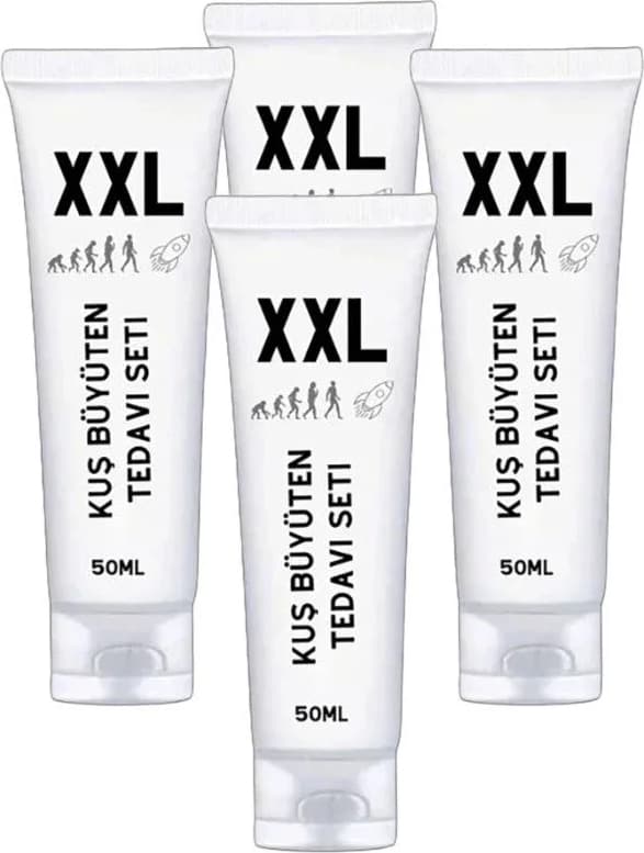 Kuş Büüyütücü Xxlcream Men Enlrgr 4lü Adet x 50 ml Erkeklere Özel Krem