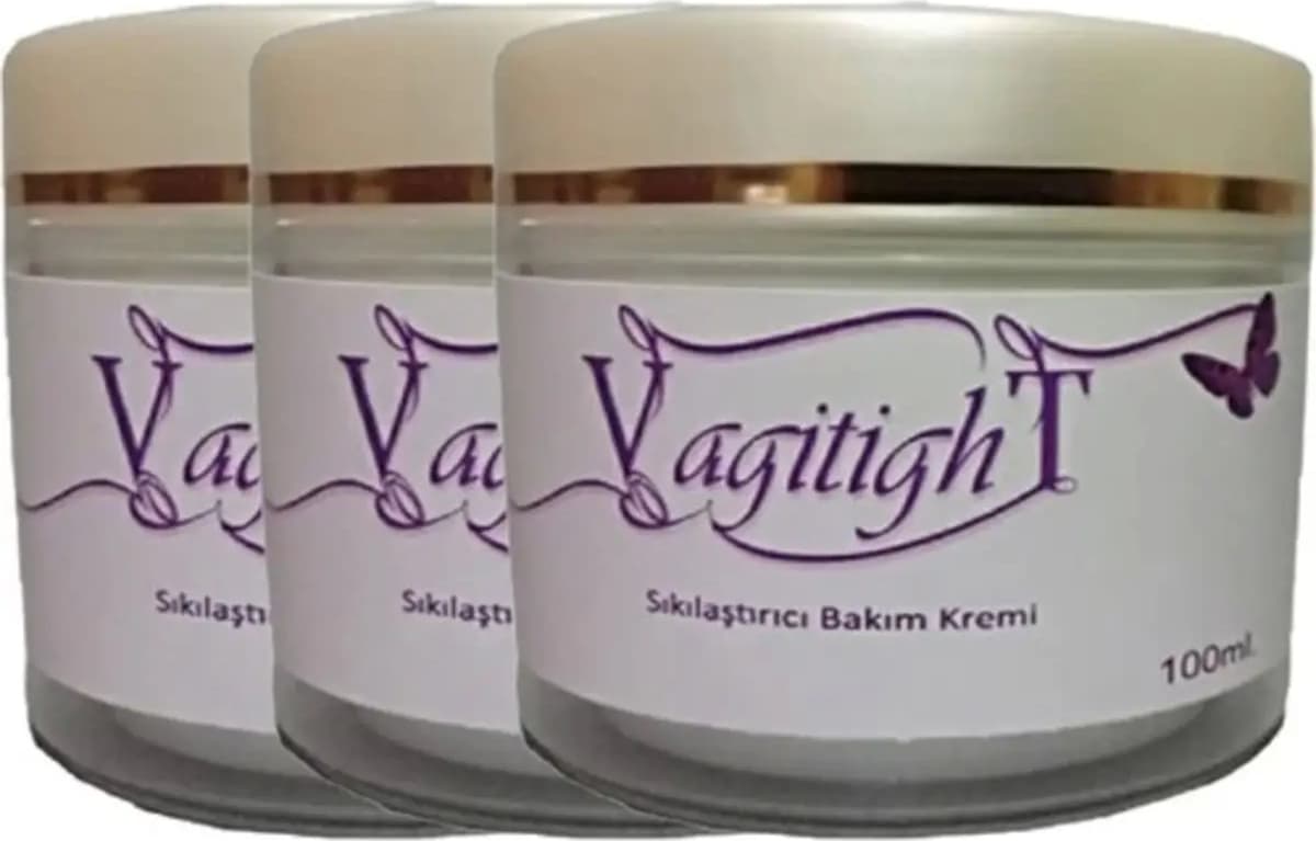 Süper Vagitight 3 Adet Adet Kadınlara Özel Bölge Kremi Antigeniş 100 ml