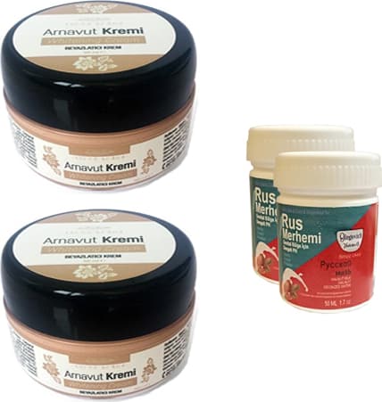 Three Brand Arnavut Kremi 2 Adet + Rus Merhemi 50 ml 2 Adet