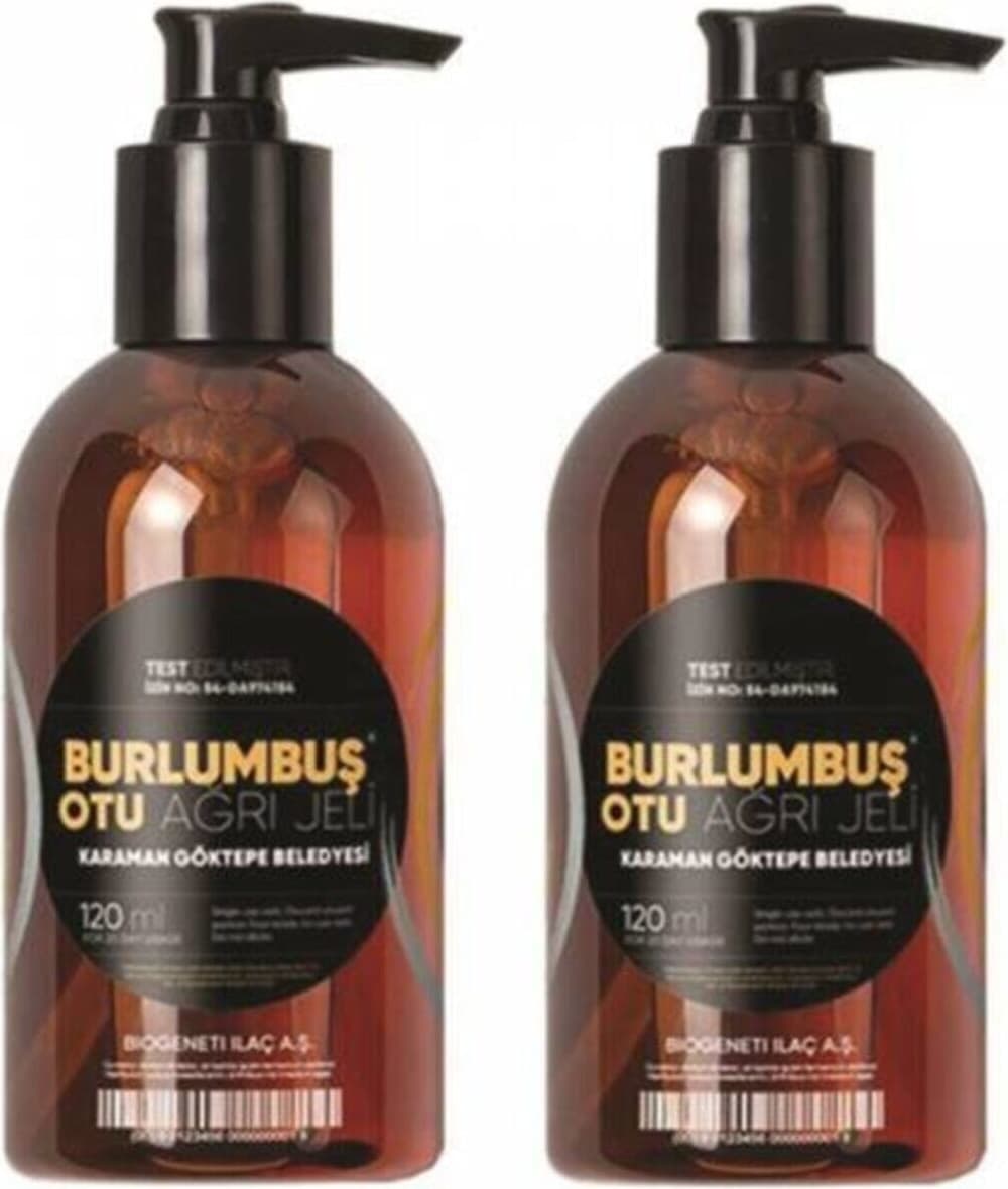 Burlumbuş Otu Bitkisel Jel 120 ml 2 Kutu