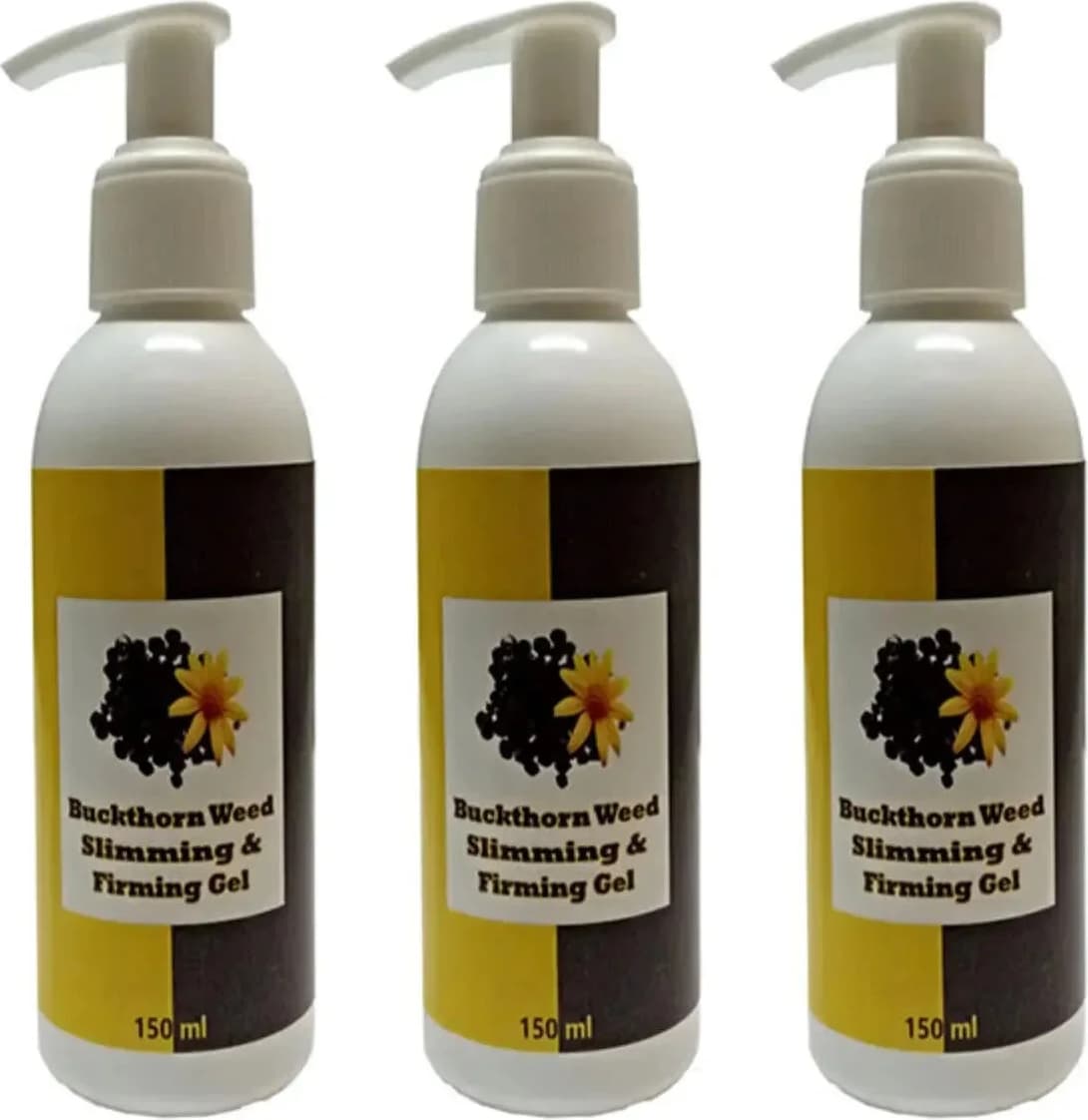 Buckthorn Weed Slimming&firming Gel Acı Çehre Tohumlu Form Jeli 150ML x 3 Adet