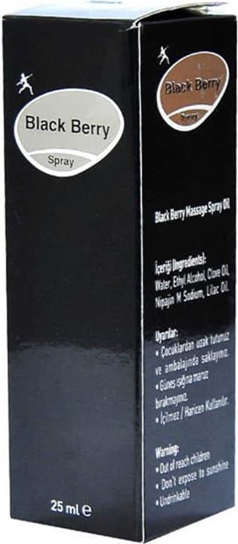 Black Berry Masaj Sprey