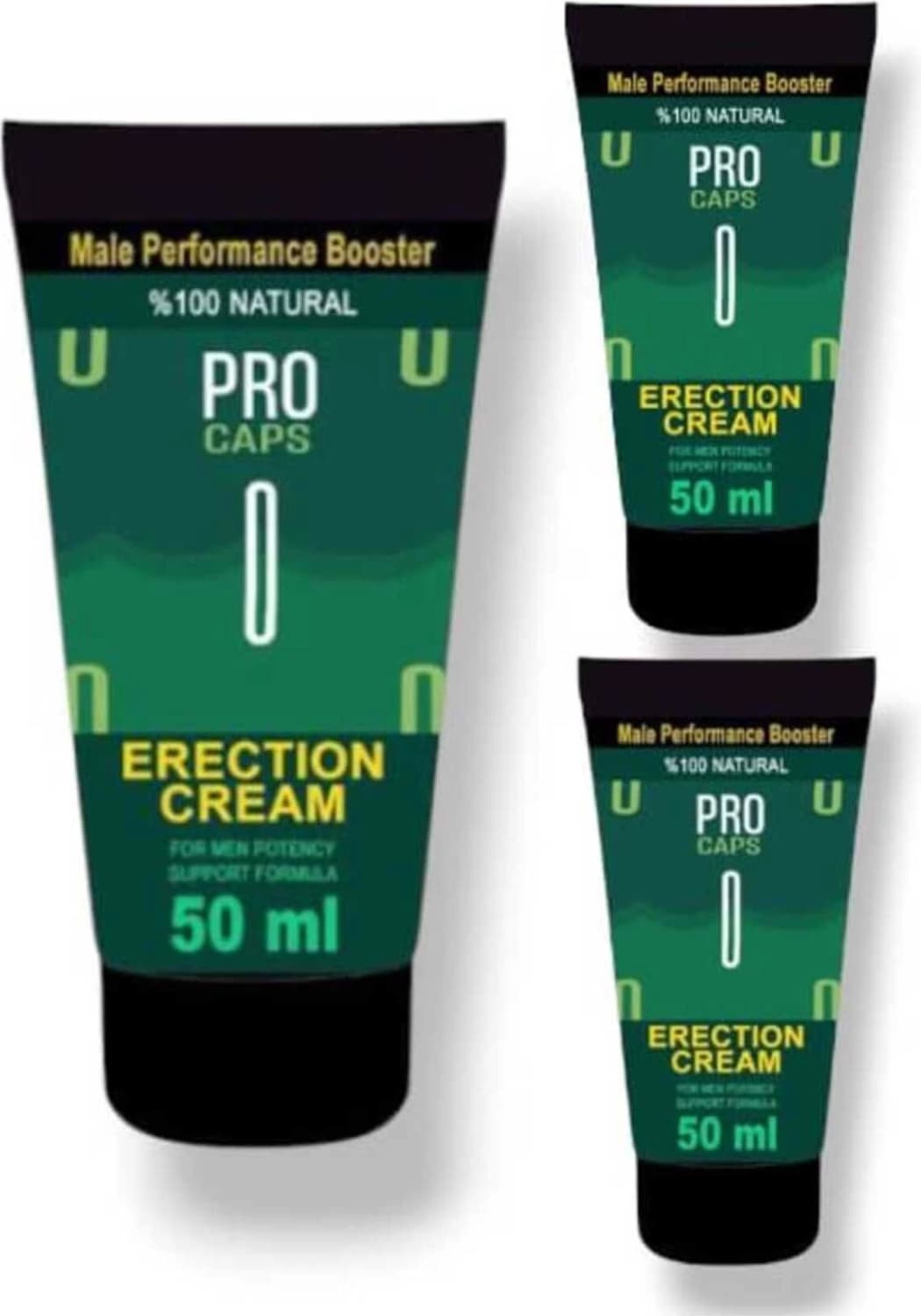 Pro Caps Cream 50 ml Erkeklere Özel Krem x 3 Adet