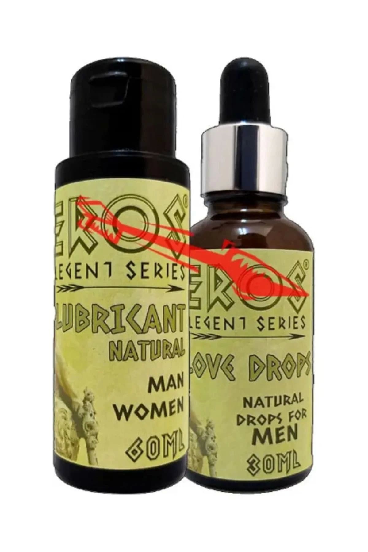 Eros Legent 60 ml Lubricant Gel Soğuk Erkeklere Özel Içecek 30 ml