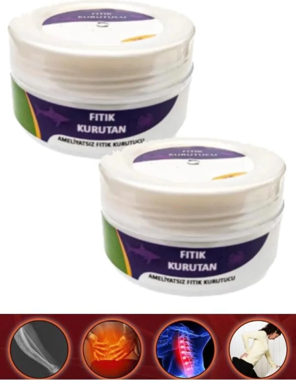 Süper Fıtık Kurutan Muzicevi Masaj Ürünü 50ML x 2 Adet / Miracle Cream Product