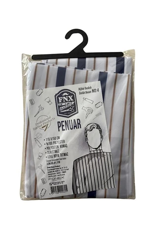 FNX Berber Önlük Kesim Penuarı 115x150 Cm Dijital Baskı Nu:4