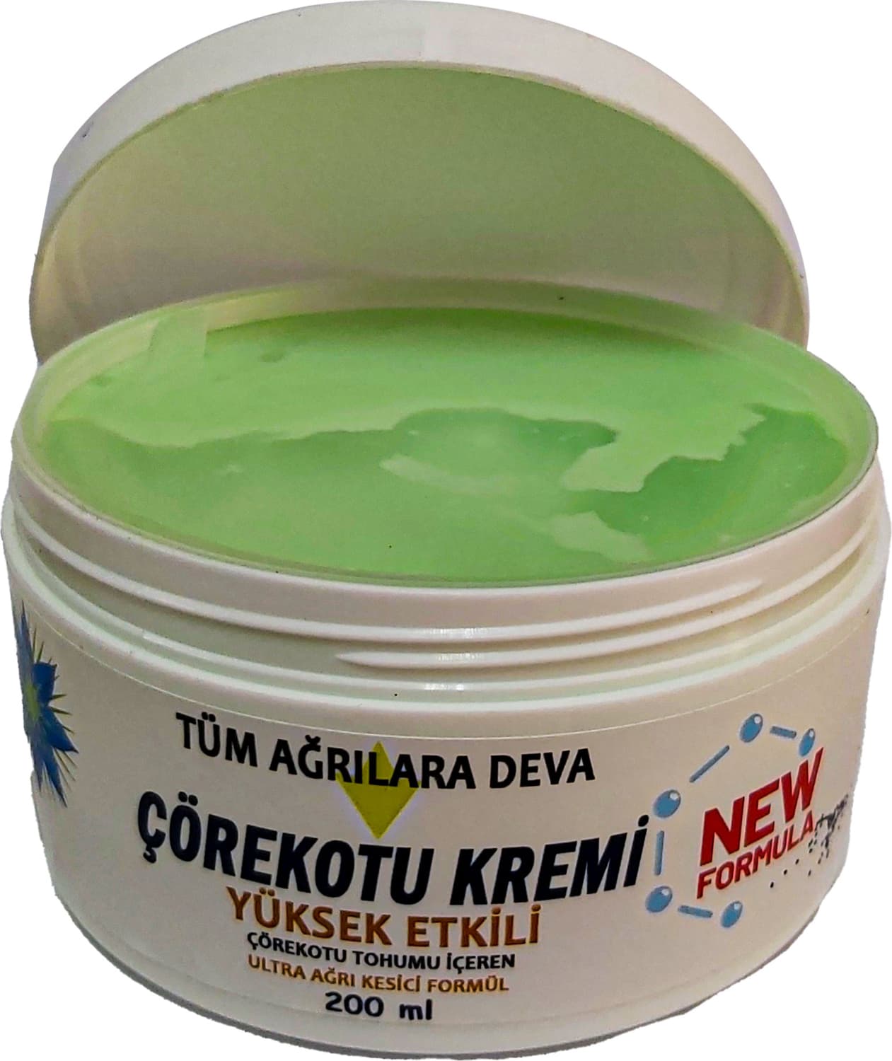 Çörek Otu Masaj Kremi 200 Ml - Tüm Ağrılara Deva Yeni Formül 200 Ml. Ağrılarınız Için Orjinal Bandrollü
