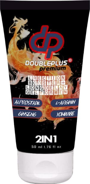 DP Premium Jel 50 ml 2 Adet Erkeğin Yeni Boyutunun ve Gücünün ve Tutkusunun Jel Hali