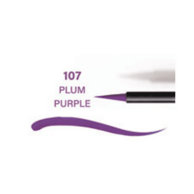 Flash Liner Colered Eyeliner No:107 Plum Purple - Renkli Eyeliner