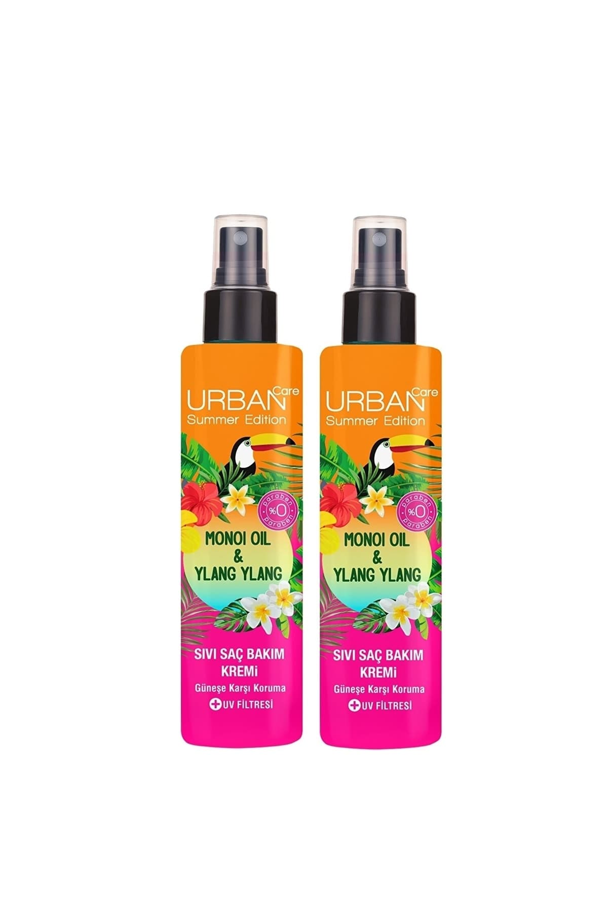 SAÇ BAKIM KREMİ & SUMMER MONOİ YAĞI VE YLANG YLANG GÜNEŞ KORUYUCU VEGAN 200ML