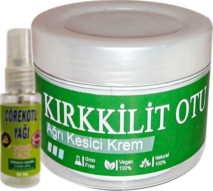 Kırkkilit Otu Kremi 100 ml Kremi + Çörek Otu Yağı Yağı 30 ml