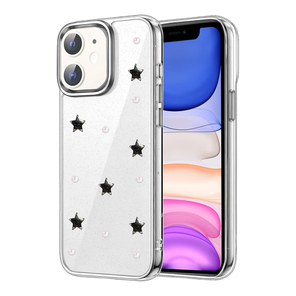 iPhone 11 Fiyonk Desenli Kapak - Desen 7