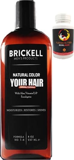 Brickell 237 ml Şampuan Saçsakal Anti.white + L.kamasutra Erkeklere Özeı XXXL60 Lı