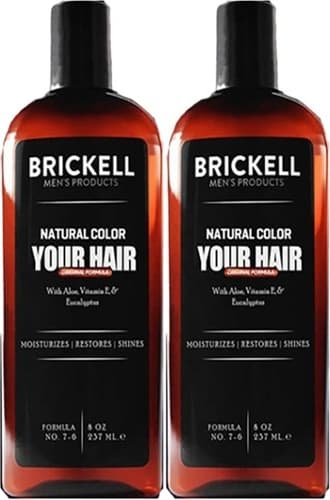 Brickell Erkeklere Özel Anti-White Saç Sakal Bakım Şampuanı 237 ml x 2 adet