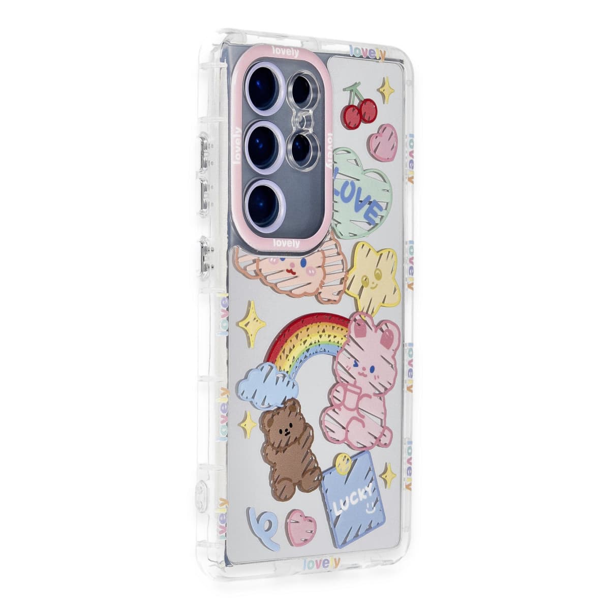 Galaxy S23 Ultra Kılıf Reflexion Desenli Kapak - Desen 4