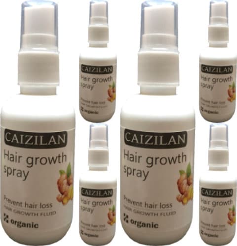 Caizilan Hair Growth Spray 6 Adet Zencefil Özlü Saça Boyut Spreyi 50 ml