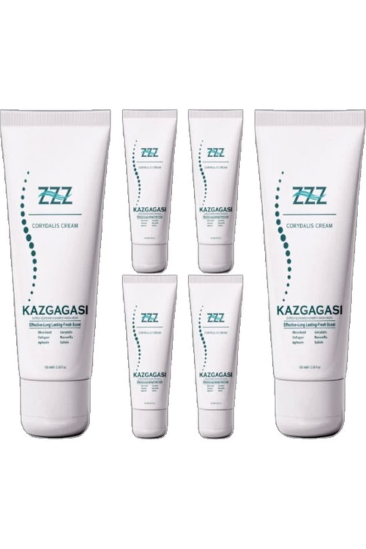 ZZZ Kaz Gagası 6 Adet Özel Karışımlı 100 ml Rahatlatıcı Masaj Kremi