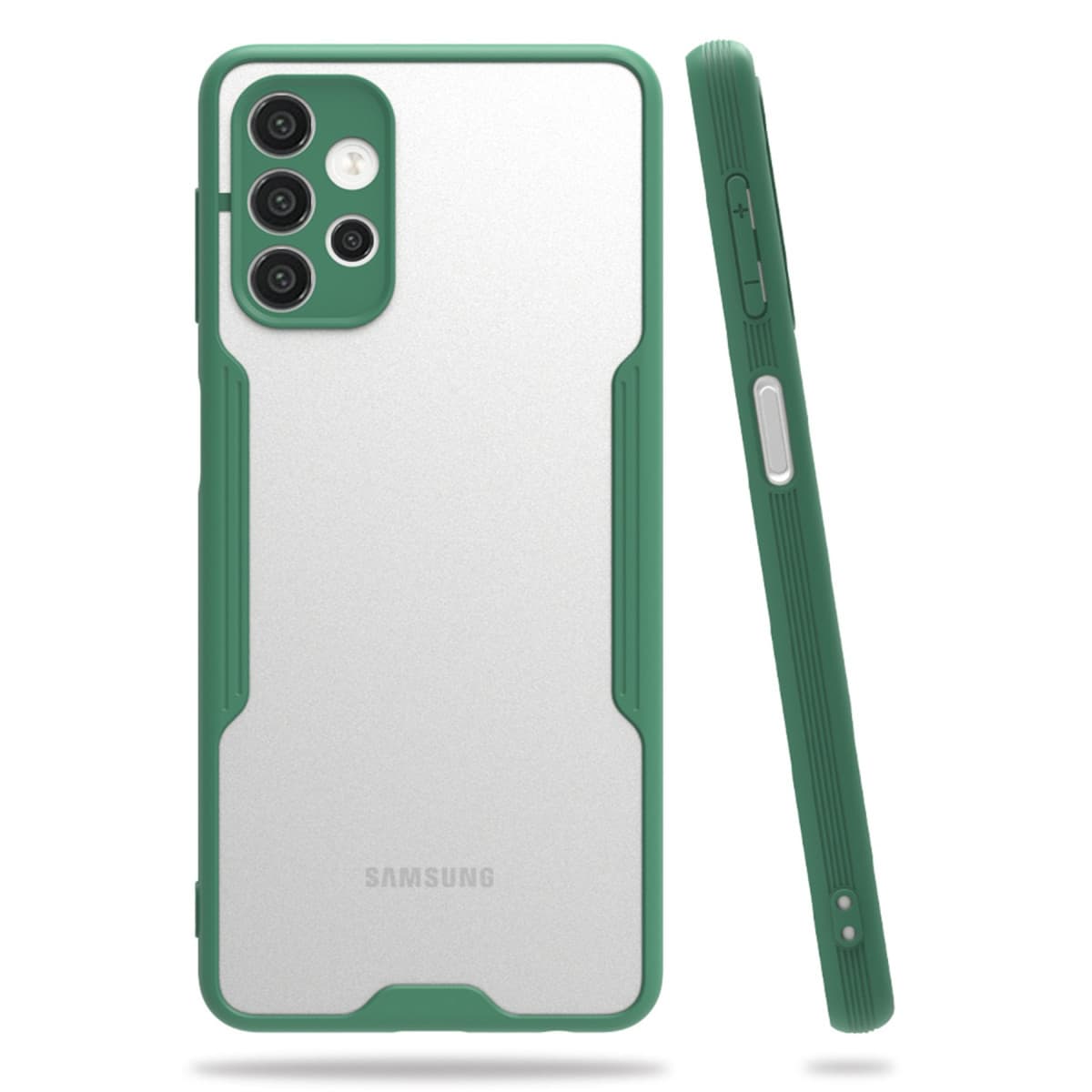 Galaxy A72 Kılıf Platin Silikon - Yeşil