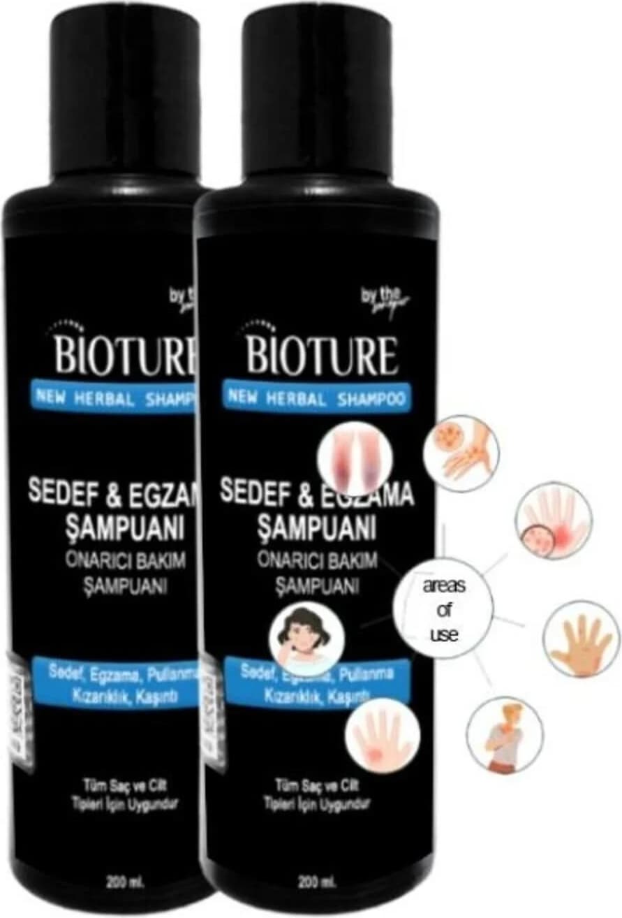 Süper Bioture Bakım Şampuanı 200 ml x 2 Ad
