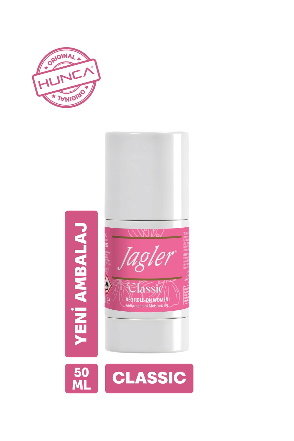 Deodorant Rool On & Klasik Kadin 50ML Yeni