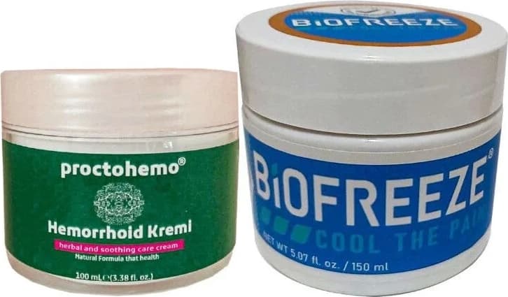 Proctohemo 100 ml + Biofreeze Masaj Kremi 150 ml