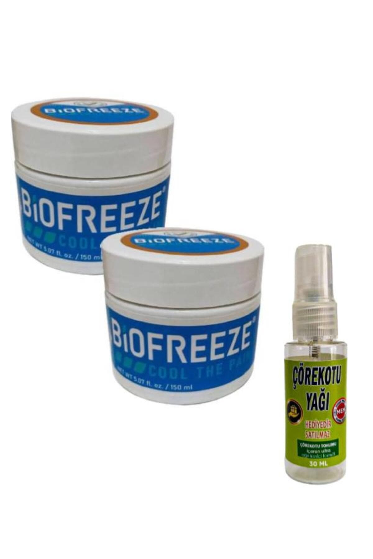 Biofreeze Rahatlatıcı Bakım ve Masaj Kremi 150 mlx2+Çörek Otu Yağı ile
