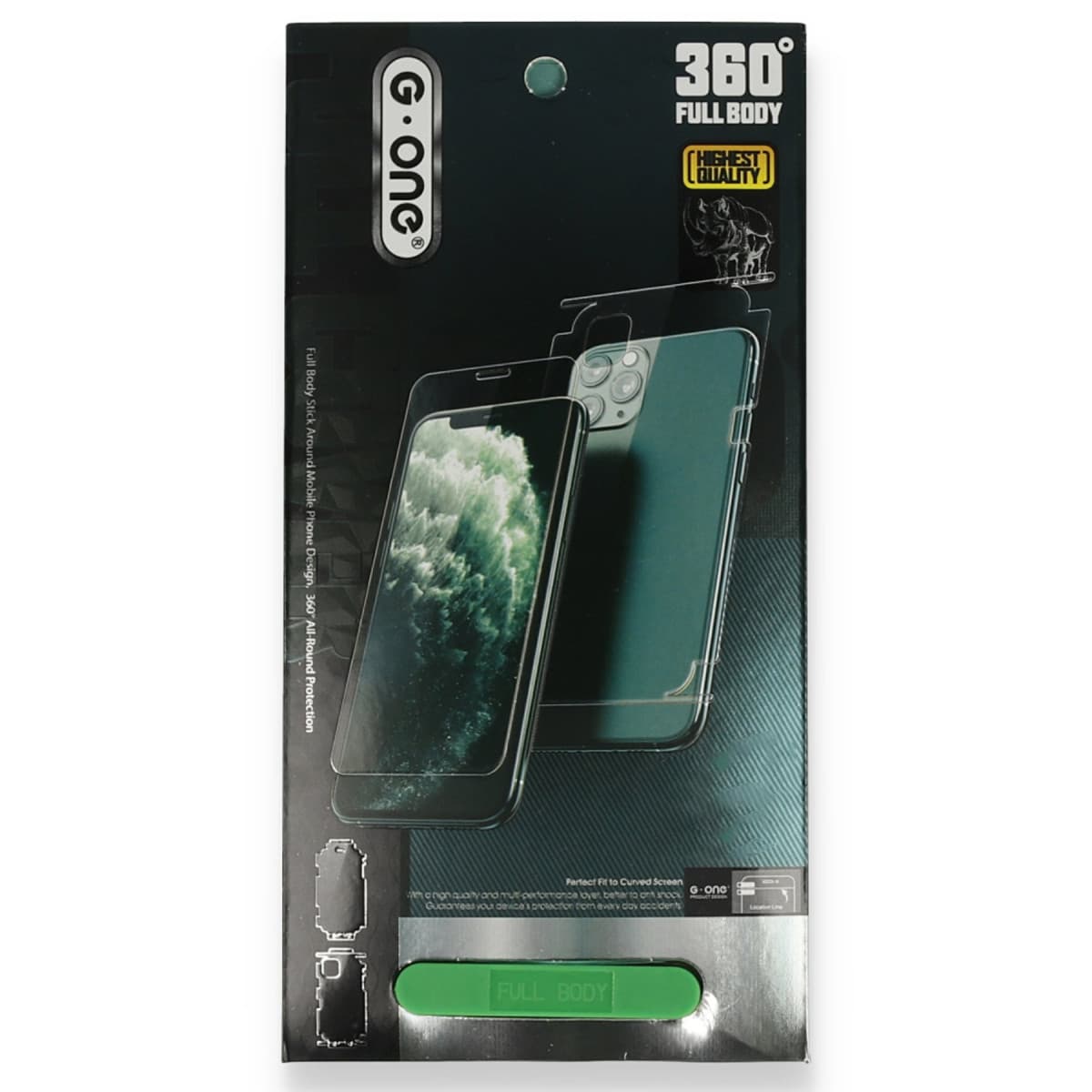 iPhone 15 Pro Max 360 Full Body Arka Koruyucu