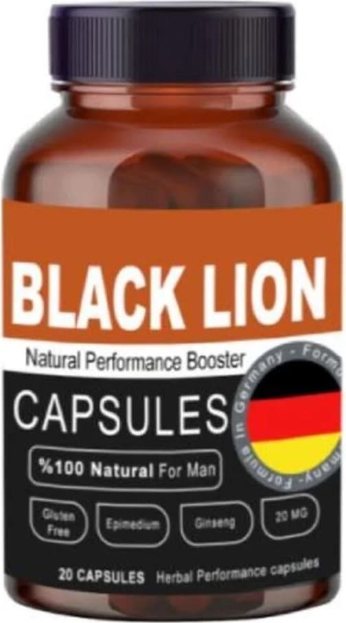 Black Lion Men Booster Erkeklere Özel 20li x 1 Adet