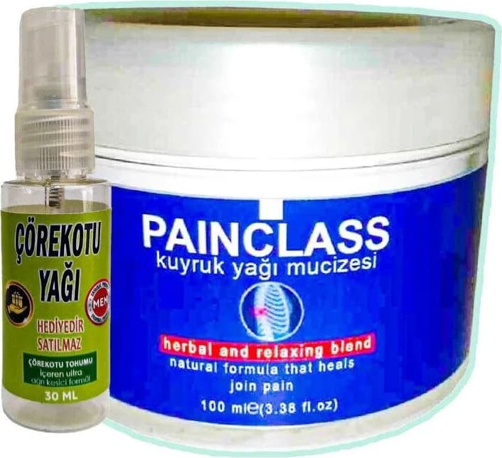 Painclass Kuyruk Yağı Bakım Kremi 100 Ml+30 ml Çörek Otu Yağı ile