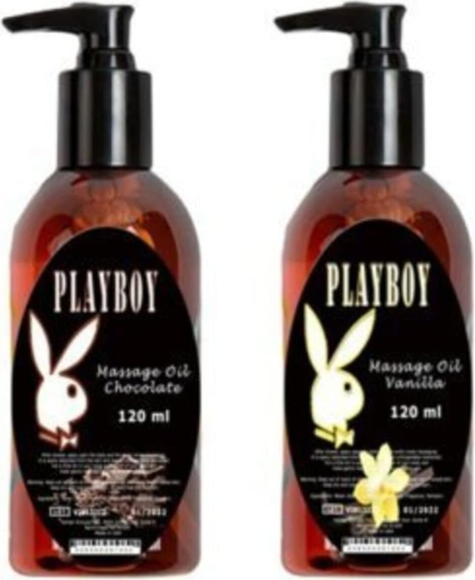 Playboy Massage Oil Chocolate And Vanilla FRAGRANCES120 ml Çikolata ve Vanilya Kokulu Vücut Masaj Y
