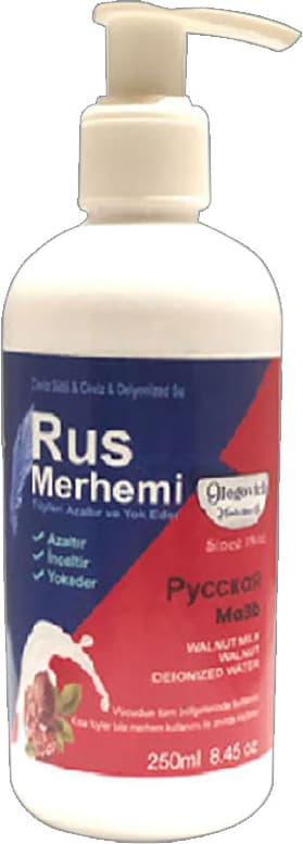 Glegnd Tüylere Krem Glegnd 250 ml Ceviz Sütlü & Cevizli Russ Merhemi