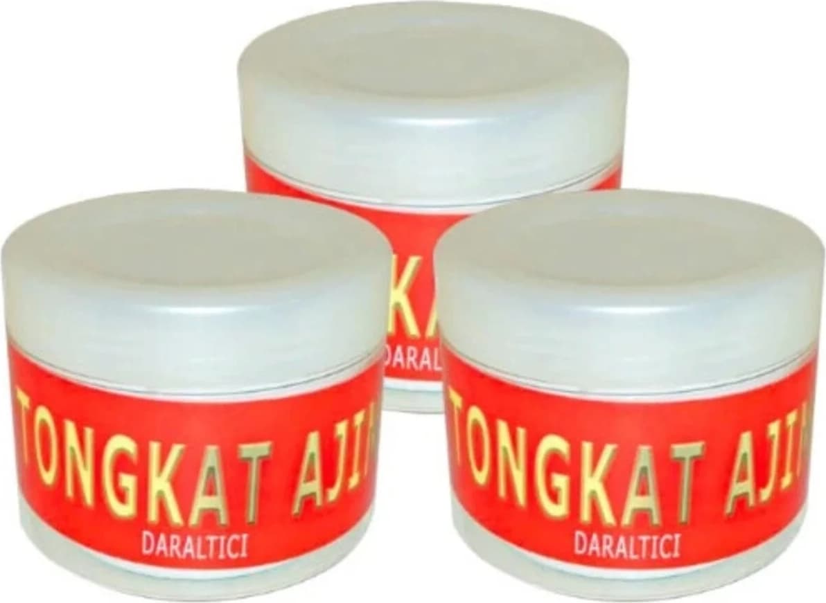 Süper Tongkat Ajimat 3 Adet Adet Madura Kadın Özel Bölge Kremi 100 ml