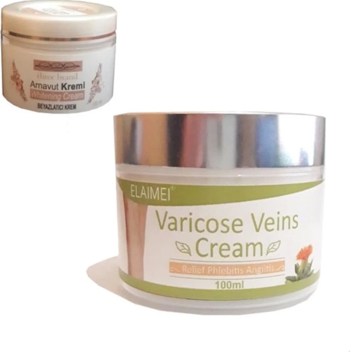Spider Varcse Vnis Creamdizbacak Bakım Kremi + Three Brand Arnavut Whte Kremi 100 ml