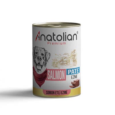 Premium Somonlu Ezme Yetişkin Köpek Konservesi 400 Gr
