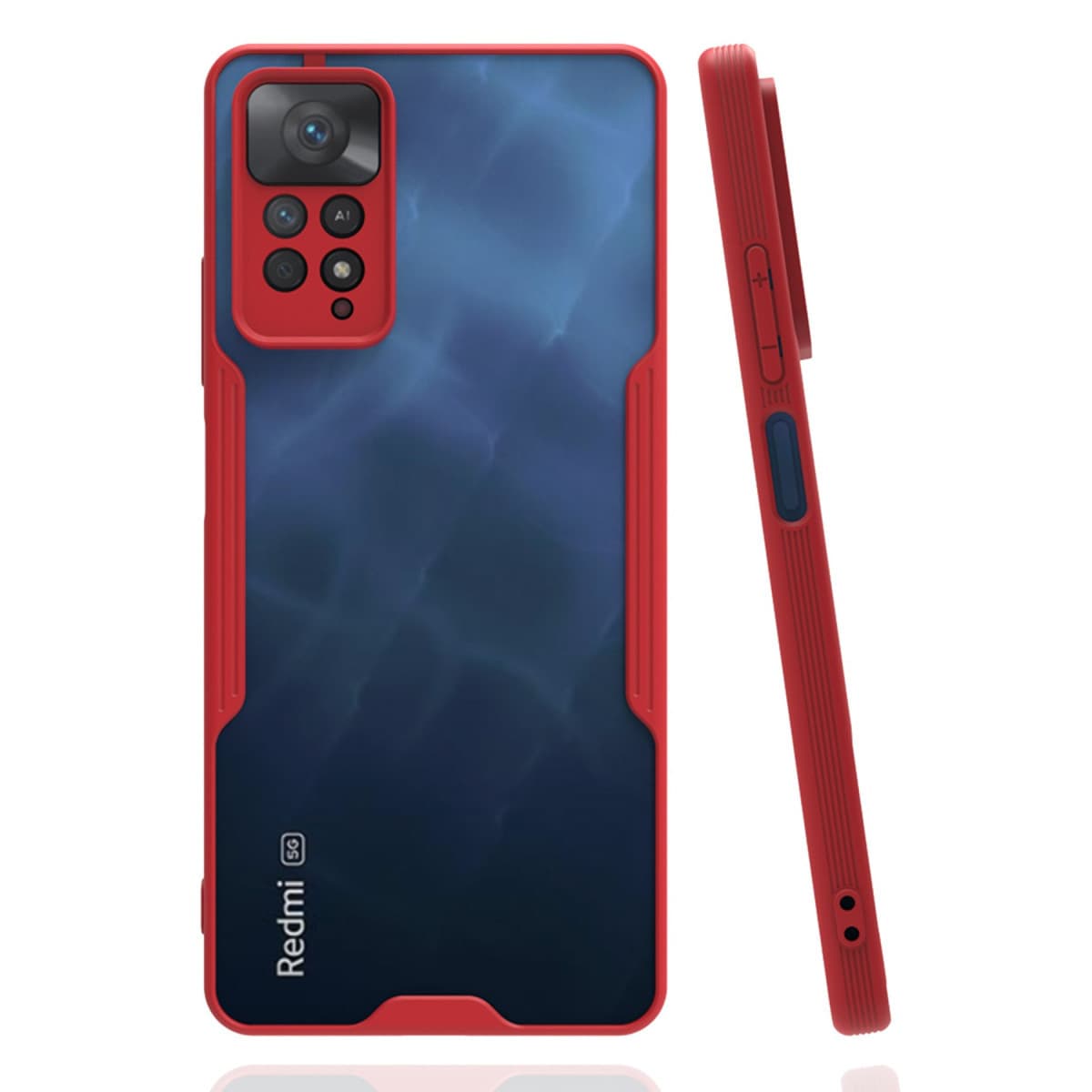 Note 11 Pro Kılıf Platin Silikon - Kırmızı