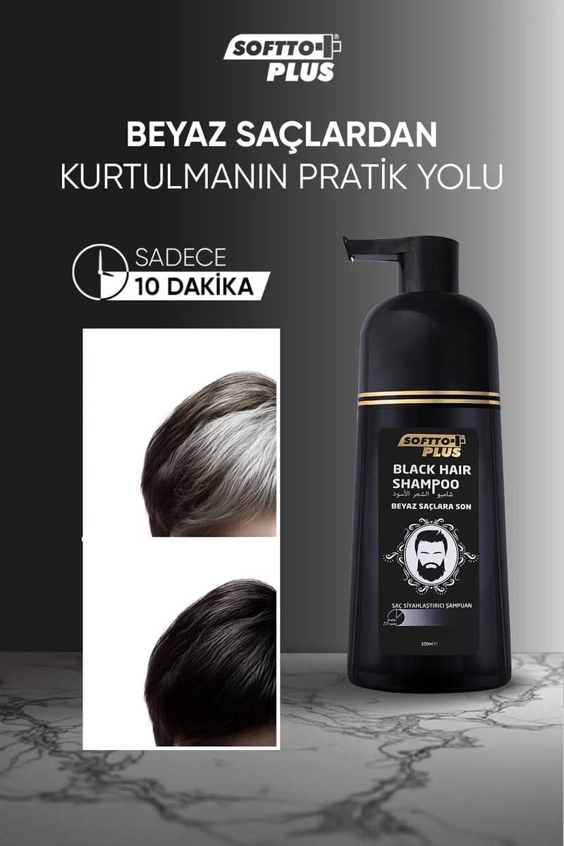 BLACK HAİR ŞAMPUAN 350 ML