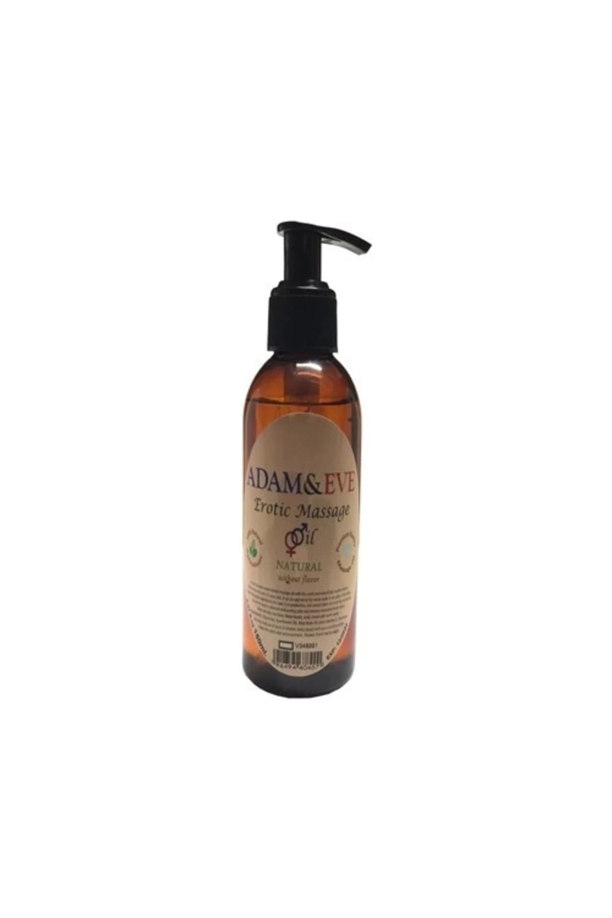 Adam & EAdam&eErkeklere Kadınlara Özel Sade Vücut Masaj Yağı Pure Edible Massage Oil 125 ml 3 Adet