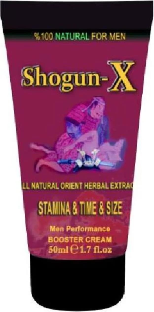 Shogun-X Extra Cream Erkeklere Özel Krem 50ML