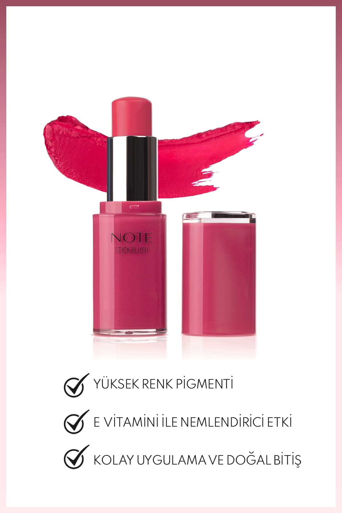 Stick Blush 40 Ruby Nemlendirici Yumuşak Stick Allık