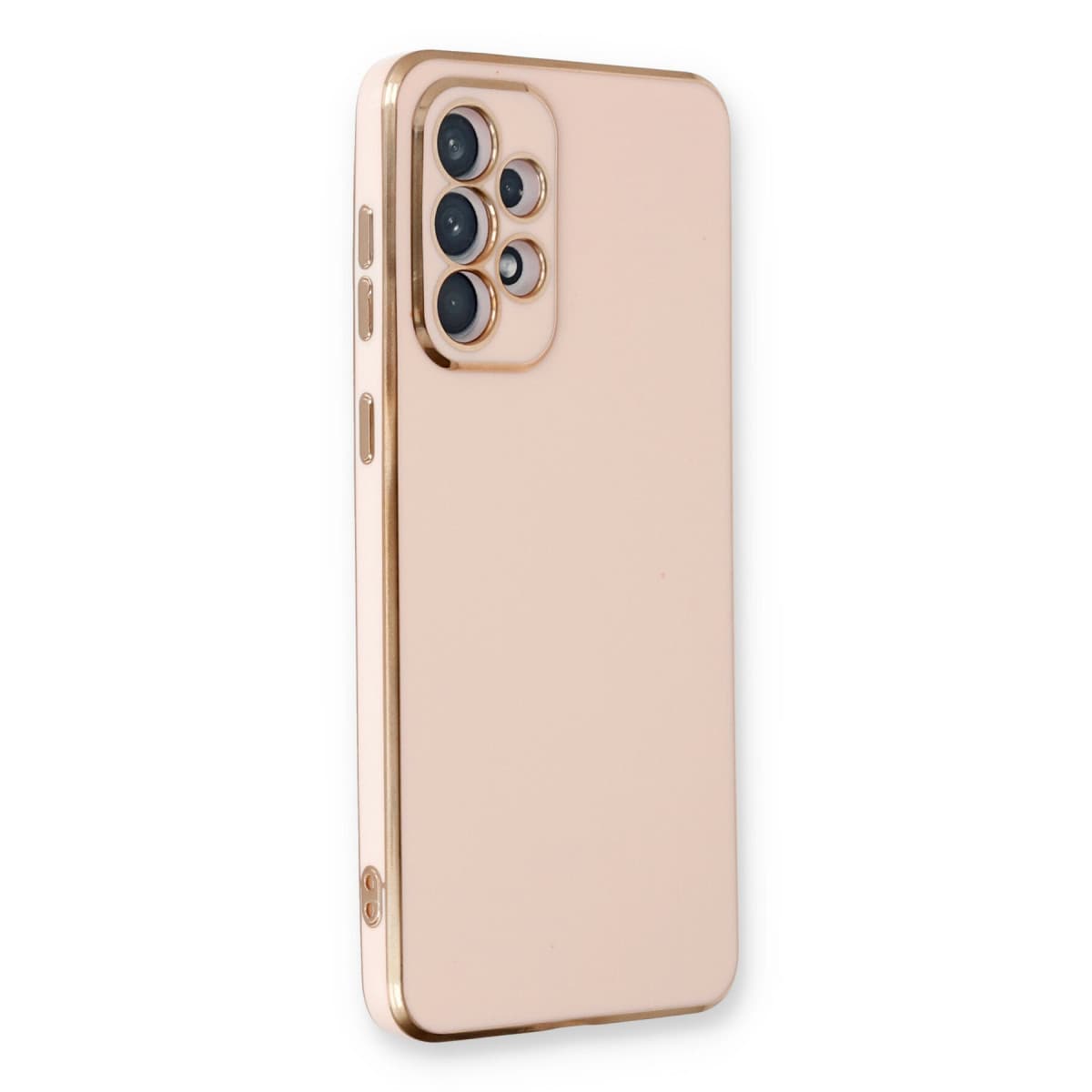 Galaxy A53 5G Kılıf Volet Silikon - Pembe