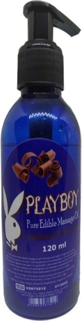 Playboy Pure Edible Aromaterapi Oil 120ml Çikolata Aromalı Masaj Yağı
