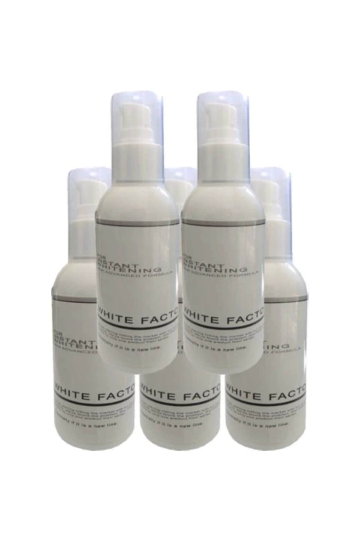 White Factor For Instant Whitening - Açıcı Krem 120 ml x 5 adet