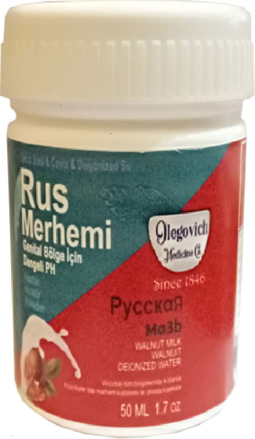 Rus Merhemi Russıan Glare Tüy Dökücü Azaltıcı Merhem 50 Ml Krem Formunda